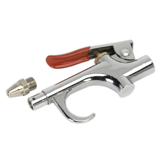 Sealey SA913 Palm Type Air Blow Gun with 1/4"BSP Air Inlet & Safety Nozzle