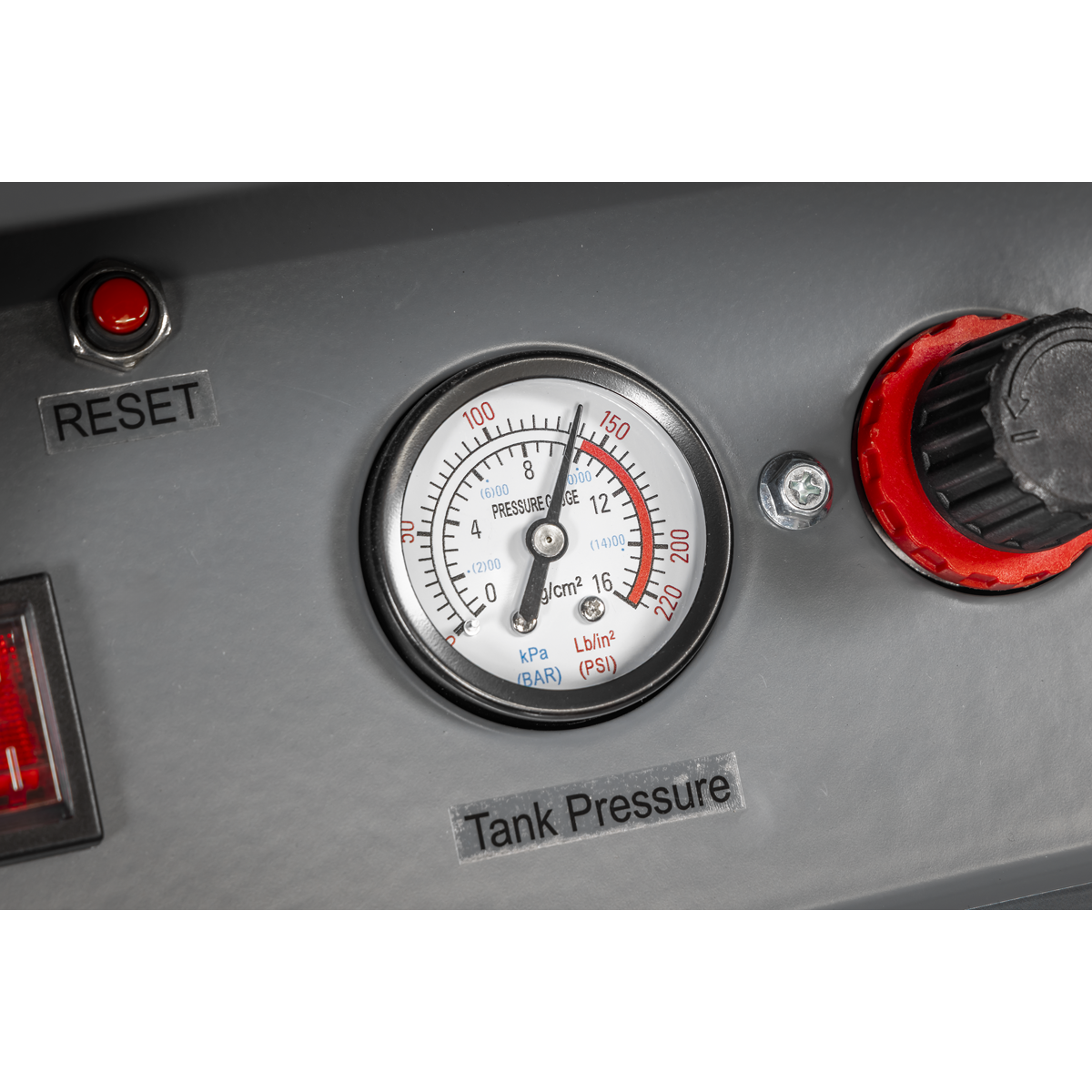 Premier Industrial SAC01VLN 24L Oil Free Low Noise Direct Drive Air Compressor 3hp