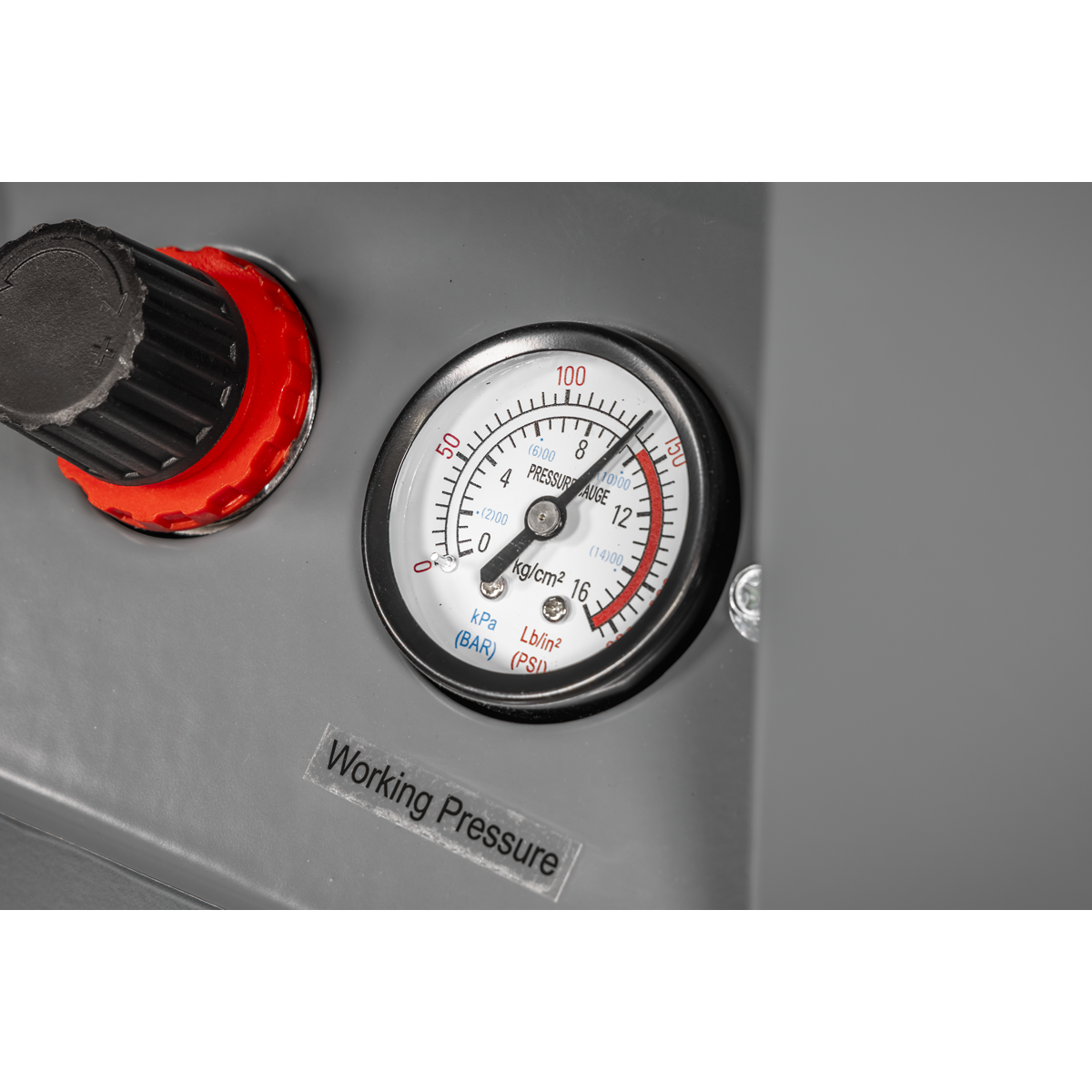 Premier Industrial SAC01VLN 24L Oil Free Low Noise Direct Drive Air Compressor 3hp