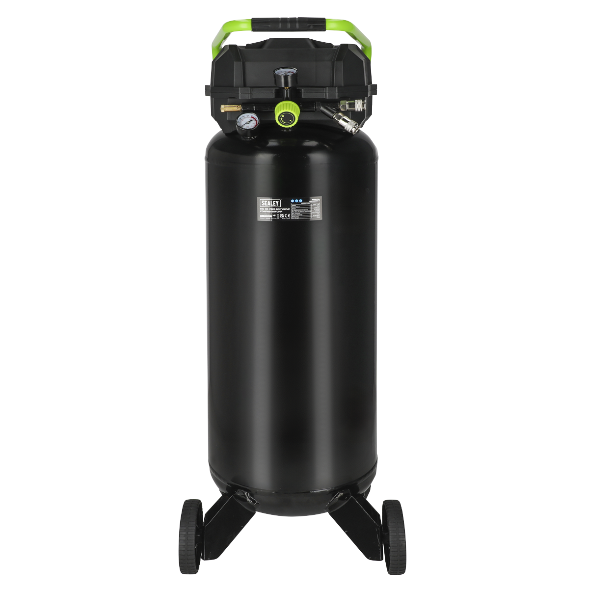 Sealey SAC05020 50L Oil Free Belt Drive Compressor 2hp