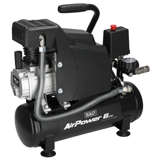 Sealey SAC0620A 6L Direct Drive Air Compressor 2hp