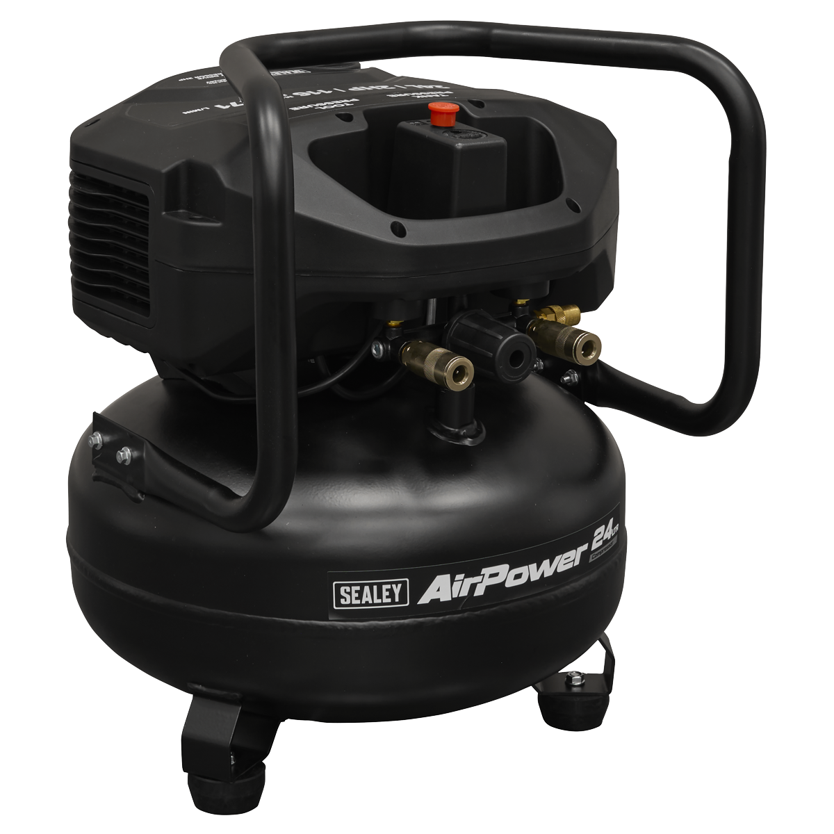 Sealey SAC24V 24L Oil Free Belt Drive Vertical Compressor 2hp