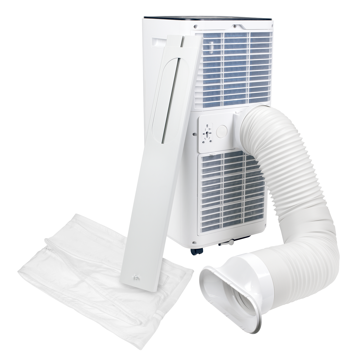 Sealey SAC5000 3-in-1 Portable Air Conditioning Unit with Window Sealing Kit 5,000Btu/hr