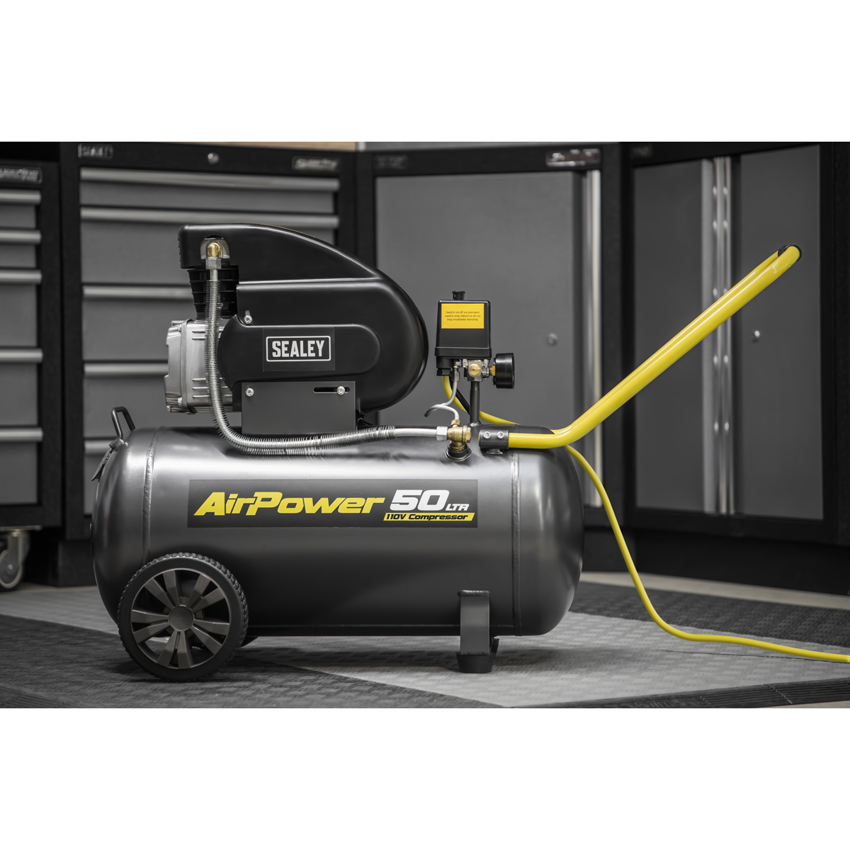 Sealey SAC5020E110V 50L Direct Drive Air Compressor 2hp 110V