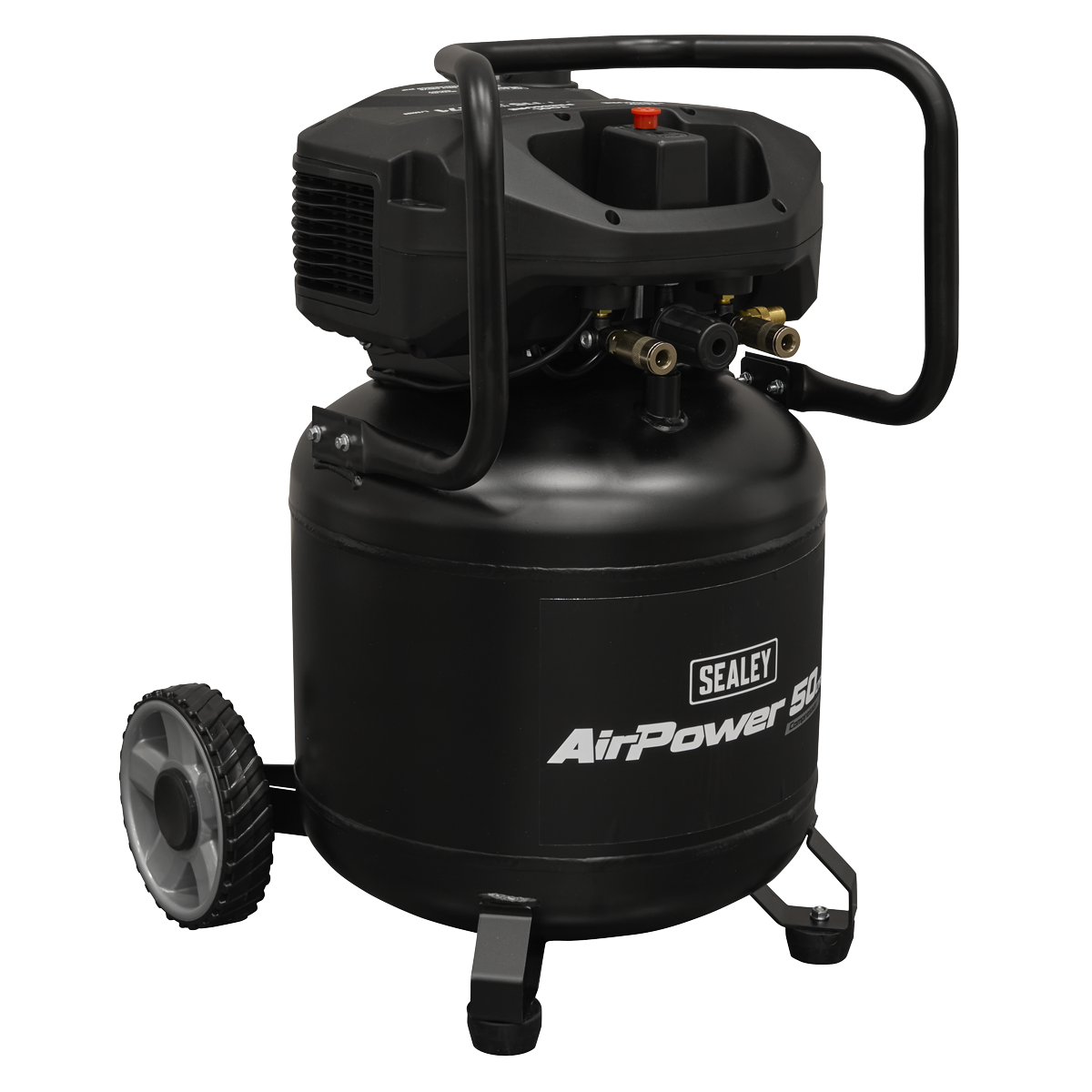 Sealey SAC50V 50L Oil Free Belt Drive Vertical Compressor 2hp