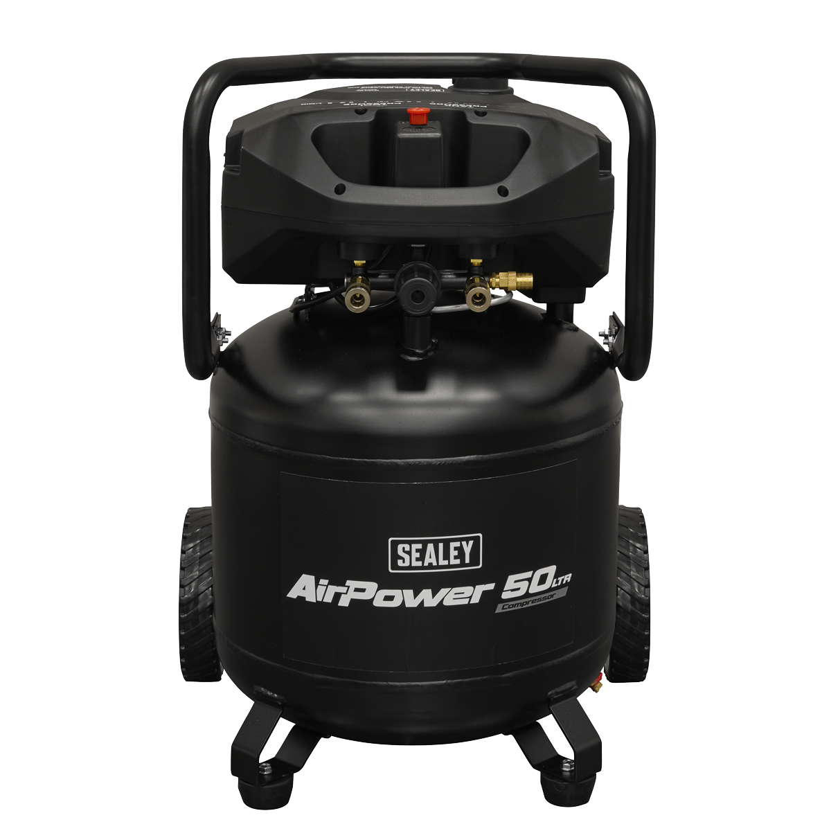 Sealey SAC50V 50L Oil Free Belt Drive Vertical Compressor 2hp