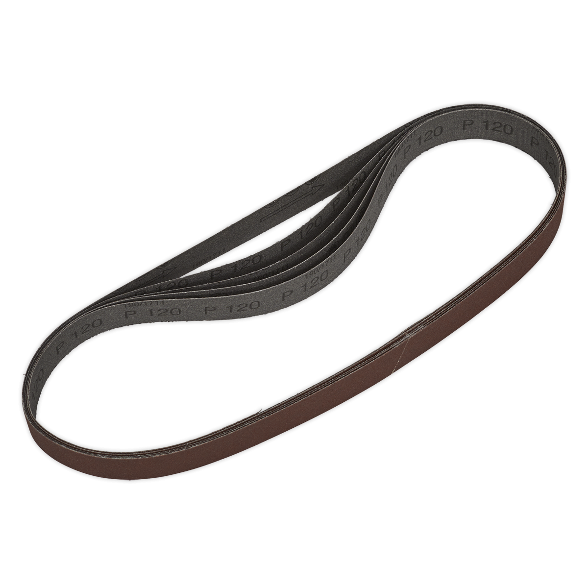 Sealey SB0019 25 x 762mm Sanding Belt 120Grit - Pack of 5