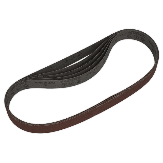 Sealey SB0021 25 x 762mm Sanding Belt 80Grit - Pack of 5