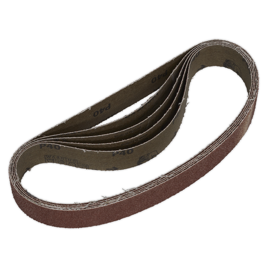 Sealey SB009 30 x 540mm Sanding Belt 40Grit - Pack of 5