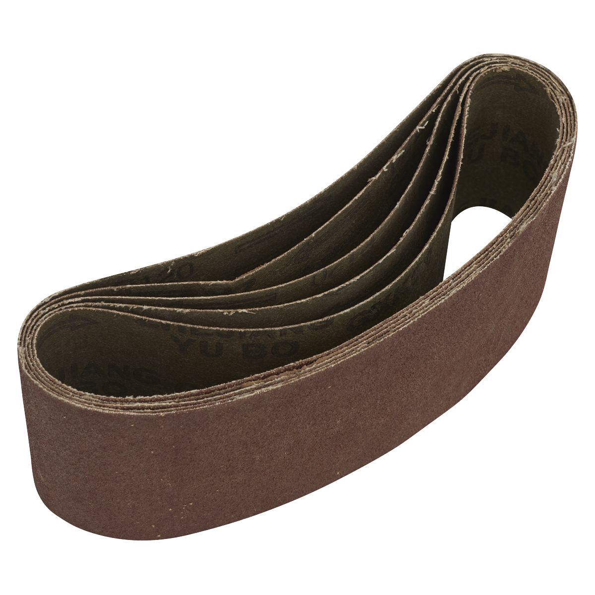 Sealey SB120457 76 x 457mm Sanding Belt 120Grit - Pack of 5