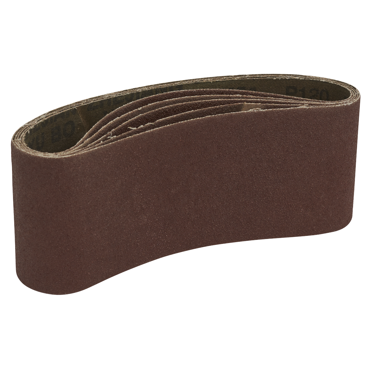 Sealey SB120457 76 x 457mm Sanding Belt 120Grit - Pack of 5