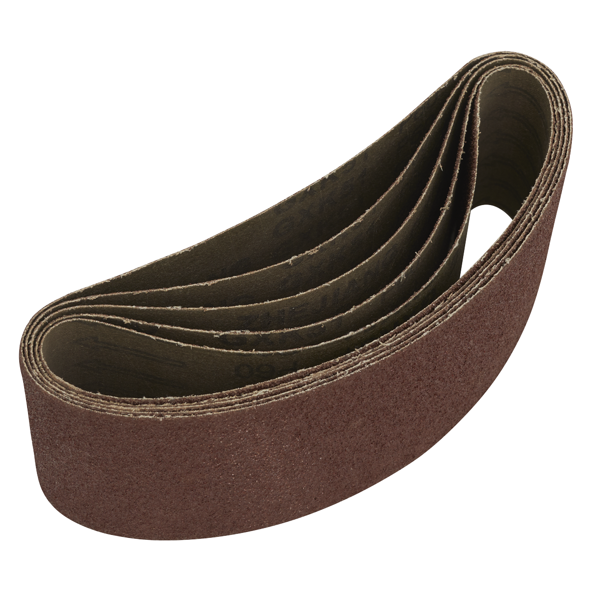 Sealey SB60457 76 x 457mm Sanding Belt 60Grit - Pack of 5