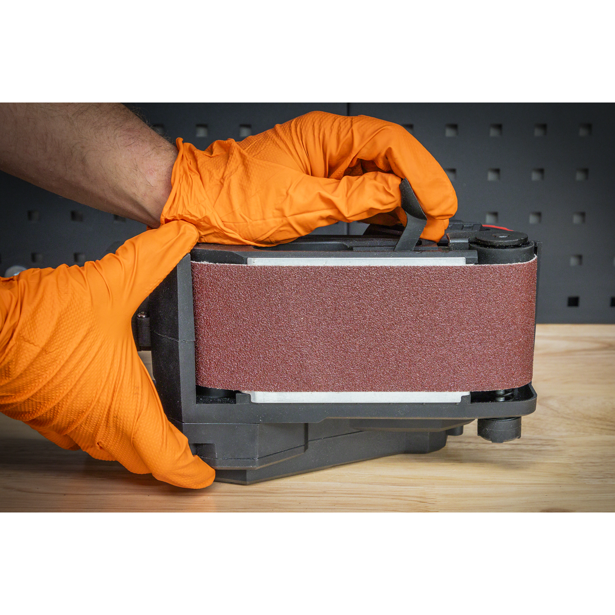 Sealey SB80457 76 x 457mm Sanding Belt 80Grit - Pack of 5