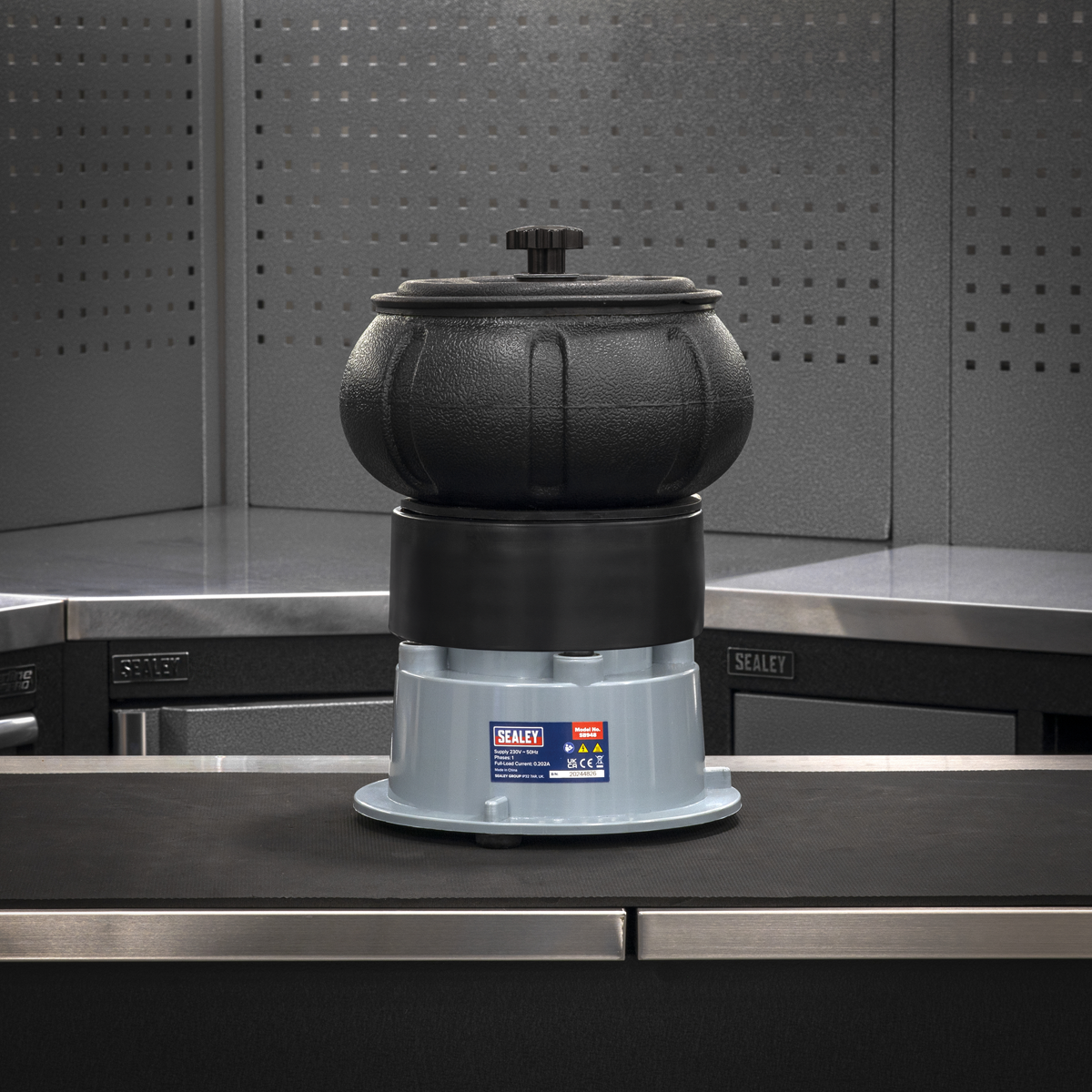 Sealey SB948 Vibratory Tumbler Small Parts Cleaner 5lb (2.2kg)