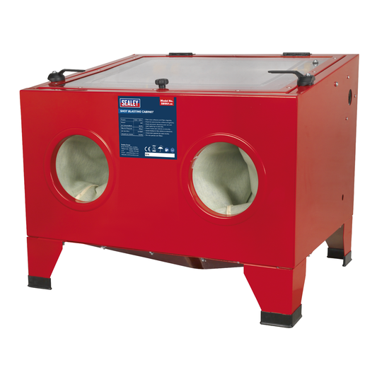 Sealey SB951 Shot Blasting Cabinet with Gun 640 x 490 x 490mm