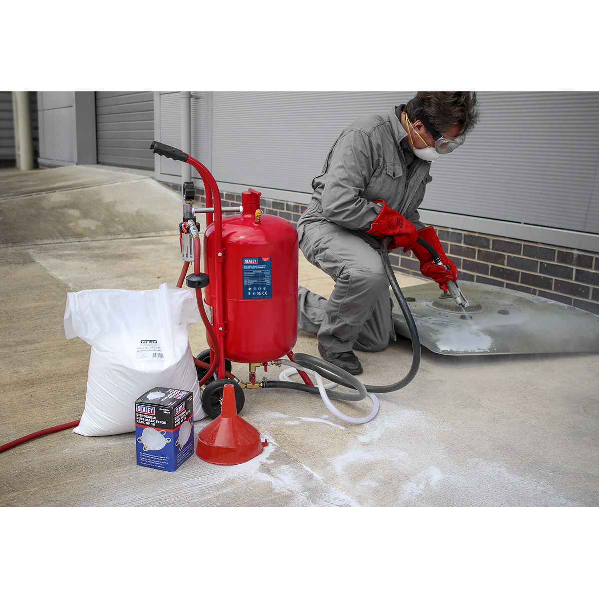 Sealey SB99.KIT Soda Blasting Conversion Kit for SB997 & SB998