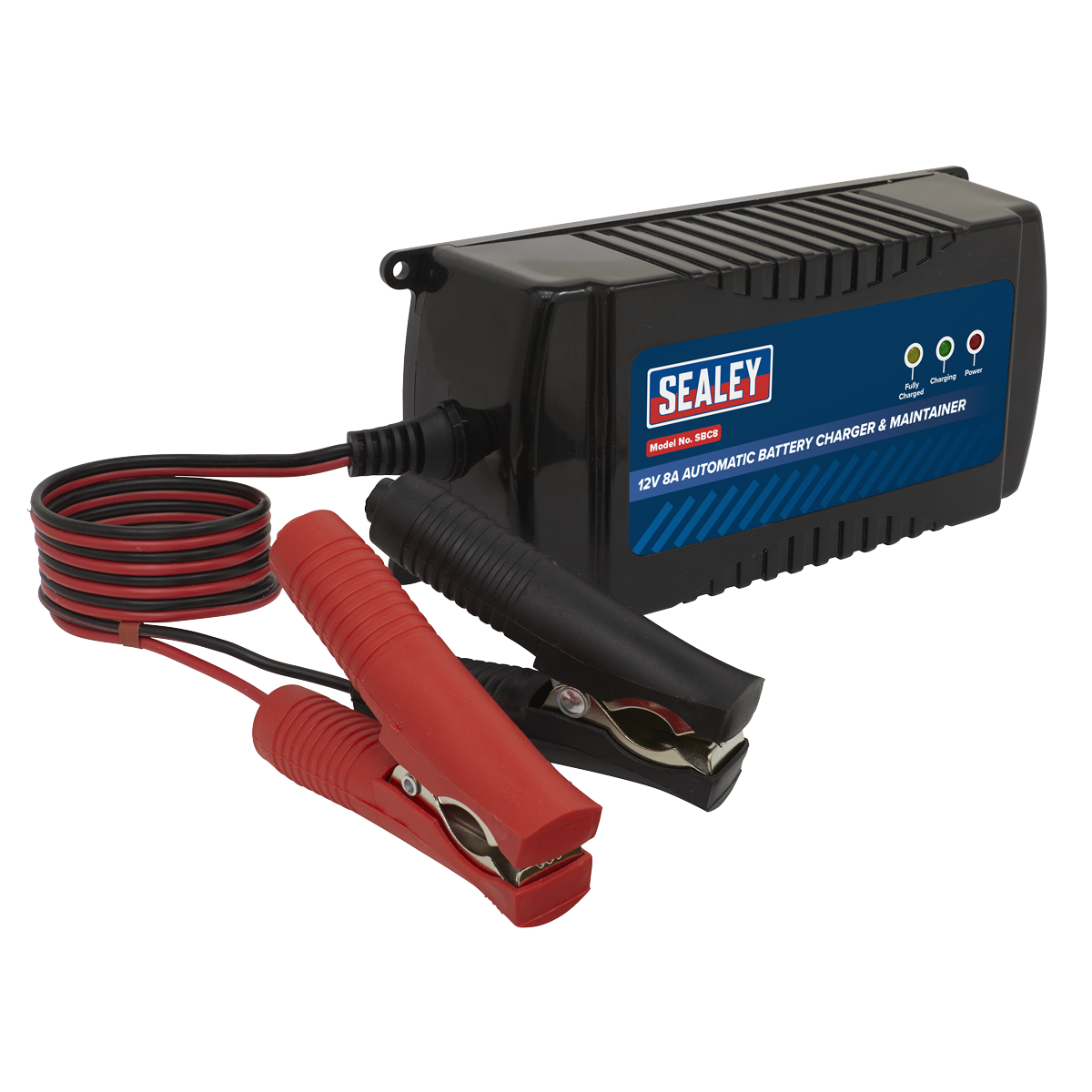 Sealey SBC8 12V Fully Automatic Battery Maintainer/Charger 8A