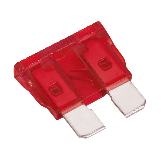 Sealey SBF1050 Automotive Standard Blade Fuse 10A - Pack of 50
