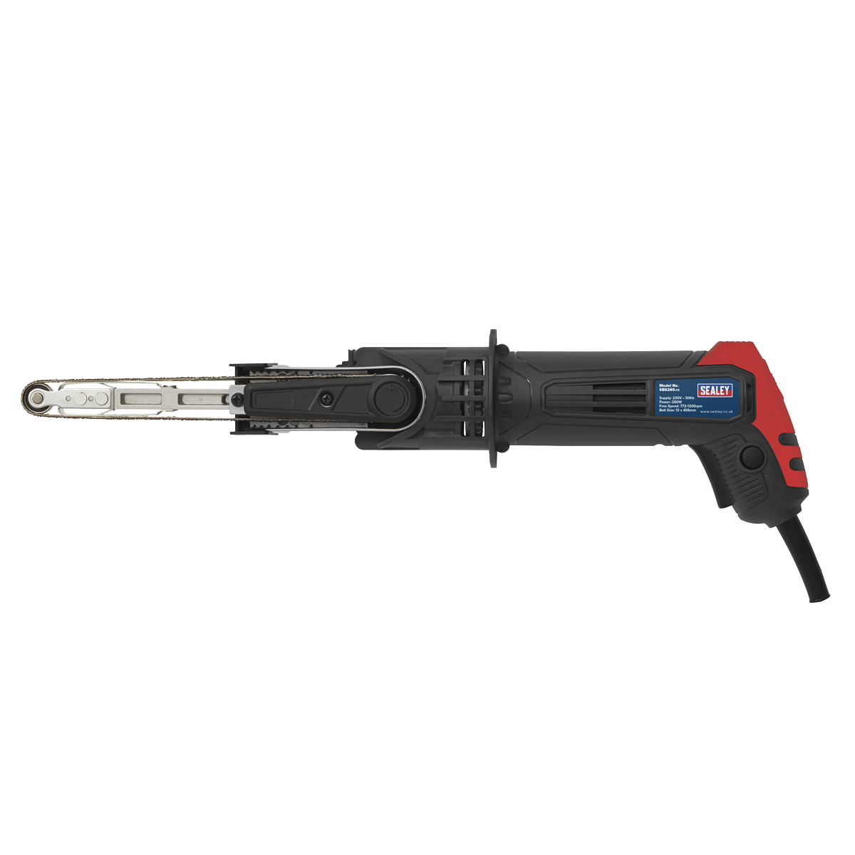 Sealey SBS260 12mm Variable Speed Belt Sander 260W/230V