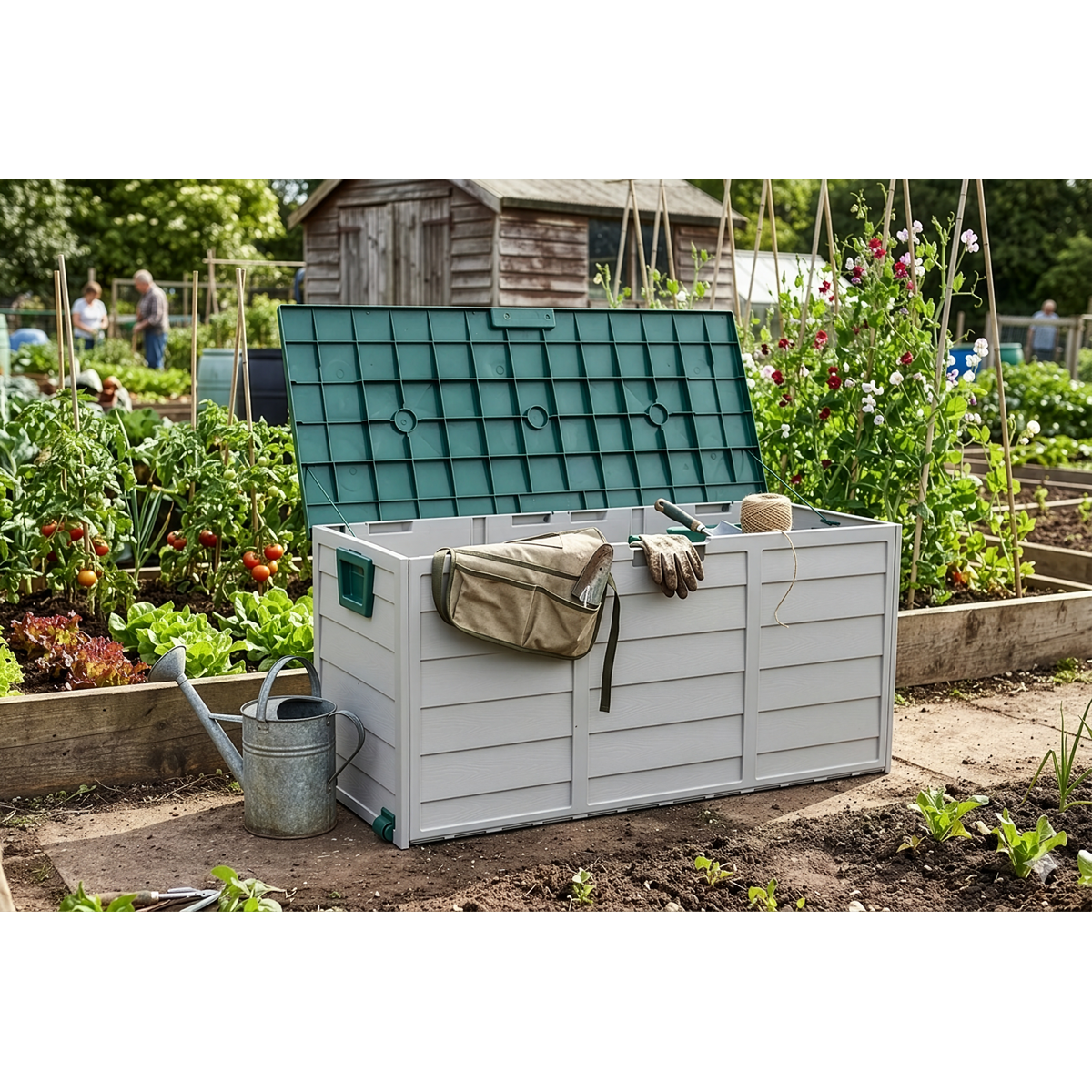 Sealey SBSC01 Outdoor Storage Box Polypropylene 1120 x 460 x 540mm