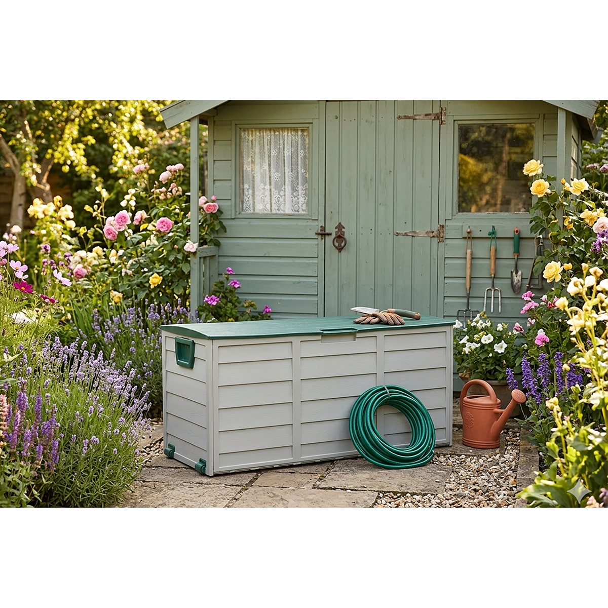Sealey SBSC01 Outdoor Storage Box Polypropylene 1120 x 460 x 540mm