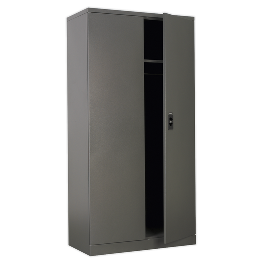 Sealey SC02 Floor Cabinet 2 Door 4 Shelf & Hanging Rail