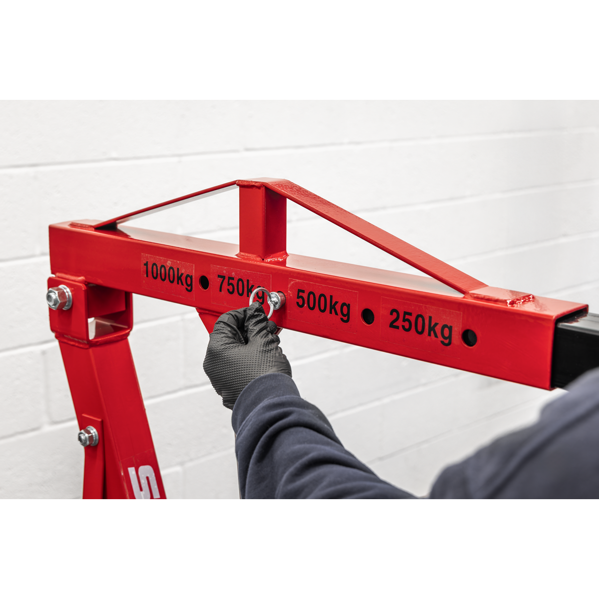 Sealey SC10 KD Type Folding Engine Crane 1 Tonne