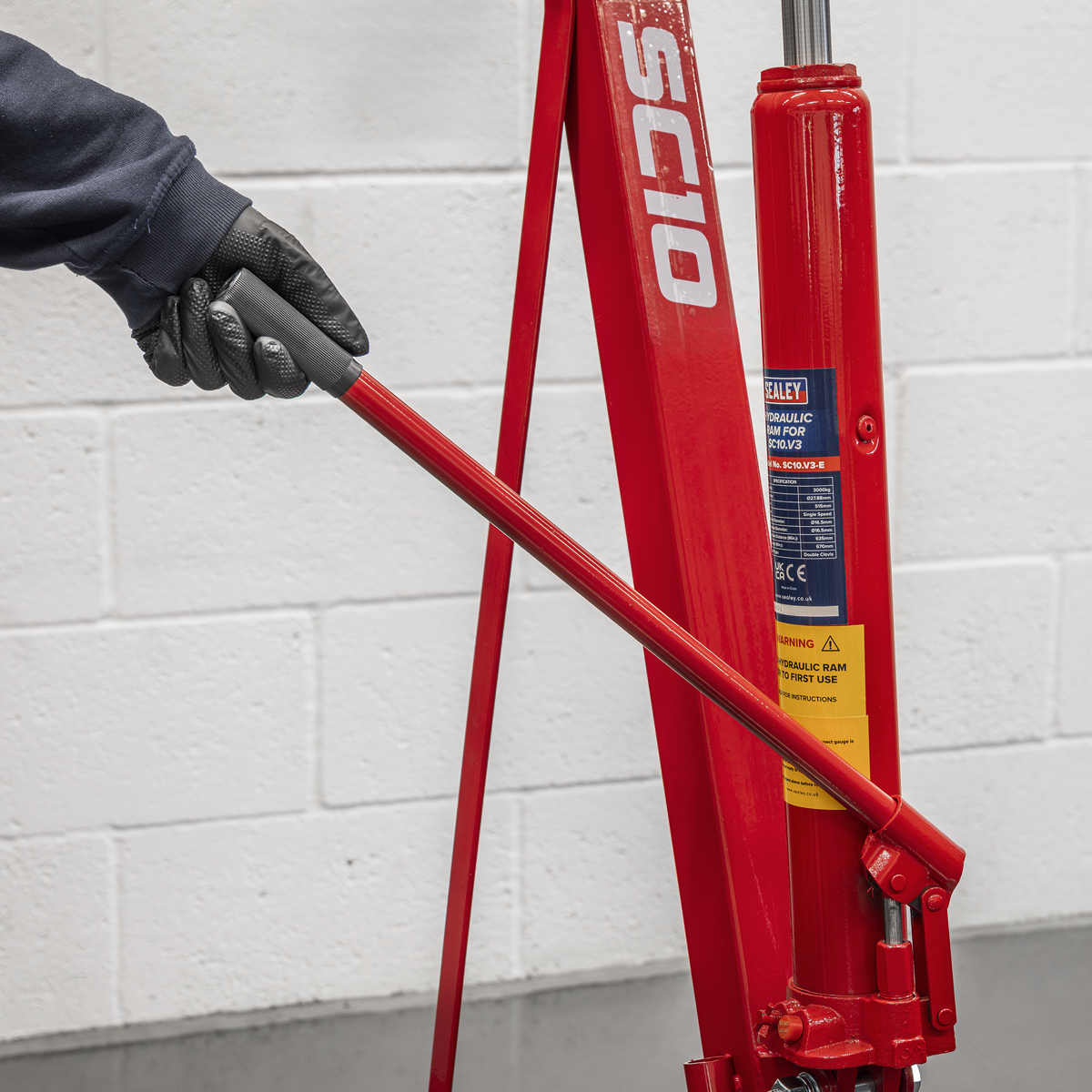 Sealey SC10 KD Type Folding Engine Crane 1 Tonne