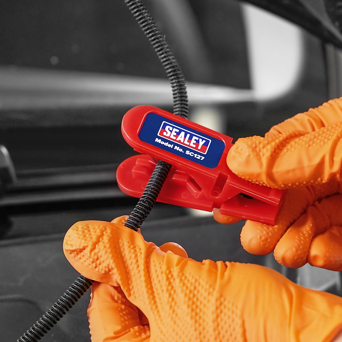 Sealey SC127 Rubber Tube Cutter 3-12.7mm