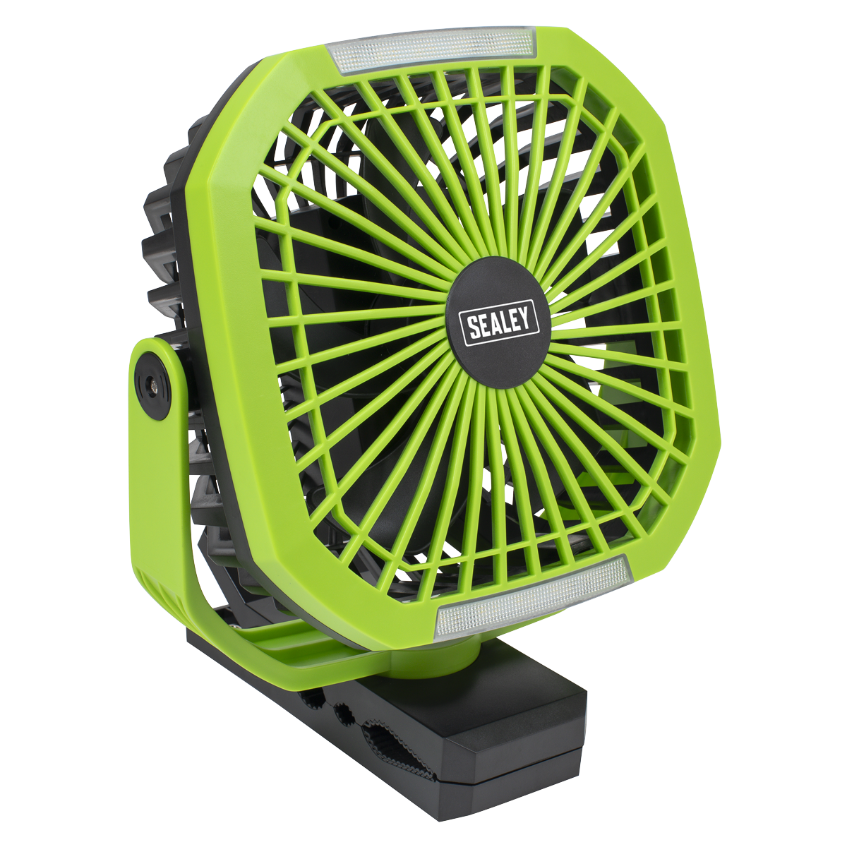 Sealey SCF8WL 8" Small Portable Clip Fan with Worklight 4-Speed