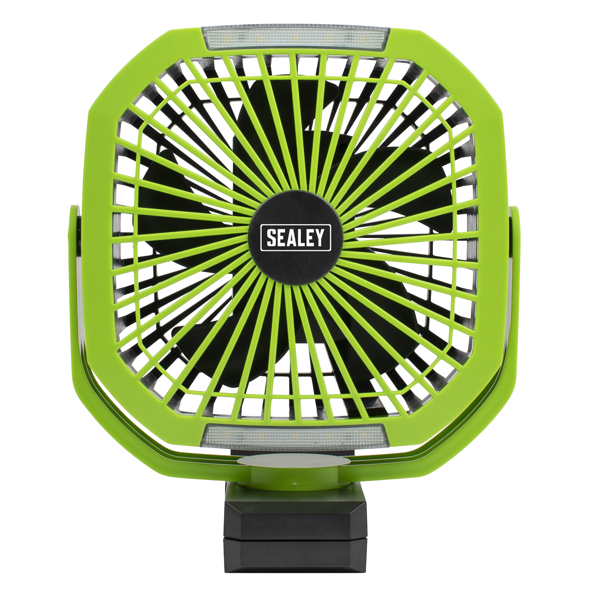 Sealey SCF8WL 8" Small Portable Clip Fan with Worklight 4-Speed