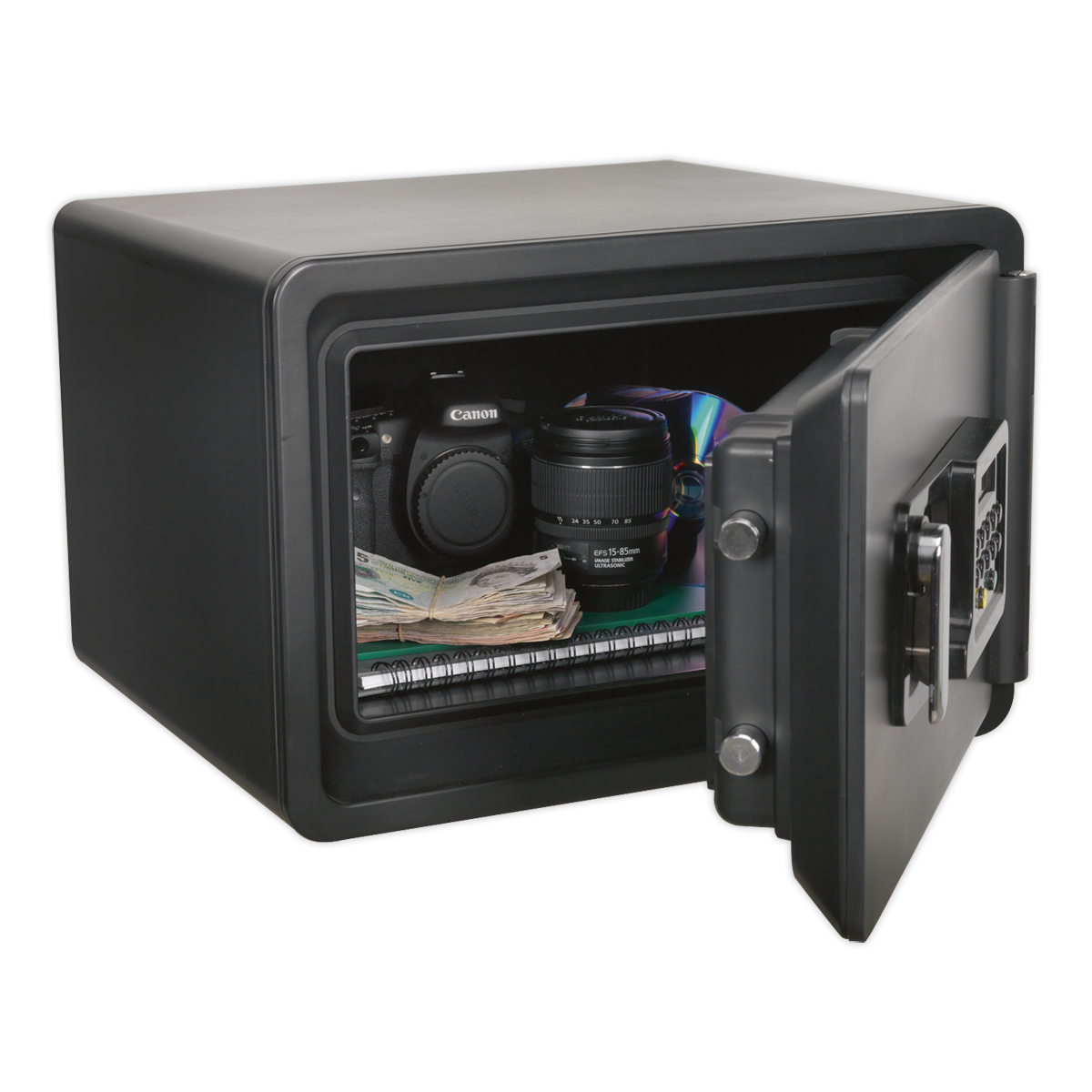 Sealey SCFS04 Electronic Combination Fireproof Safe 450 x 380 x 305mm