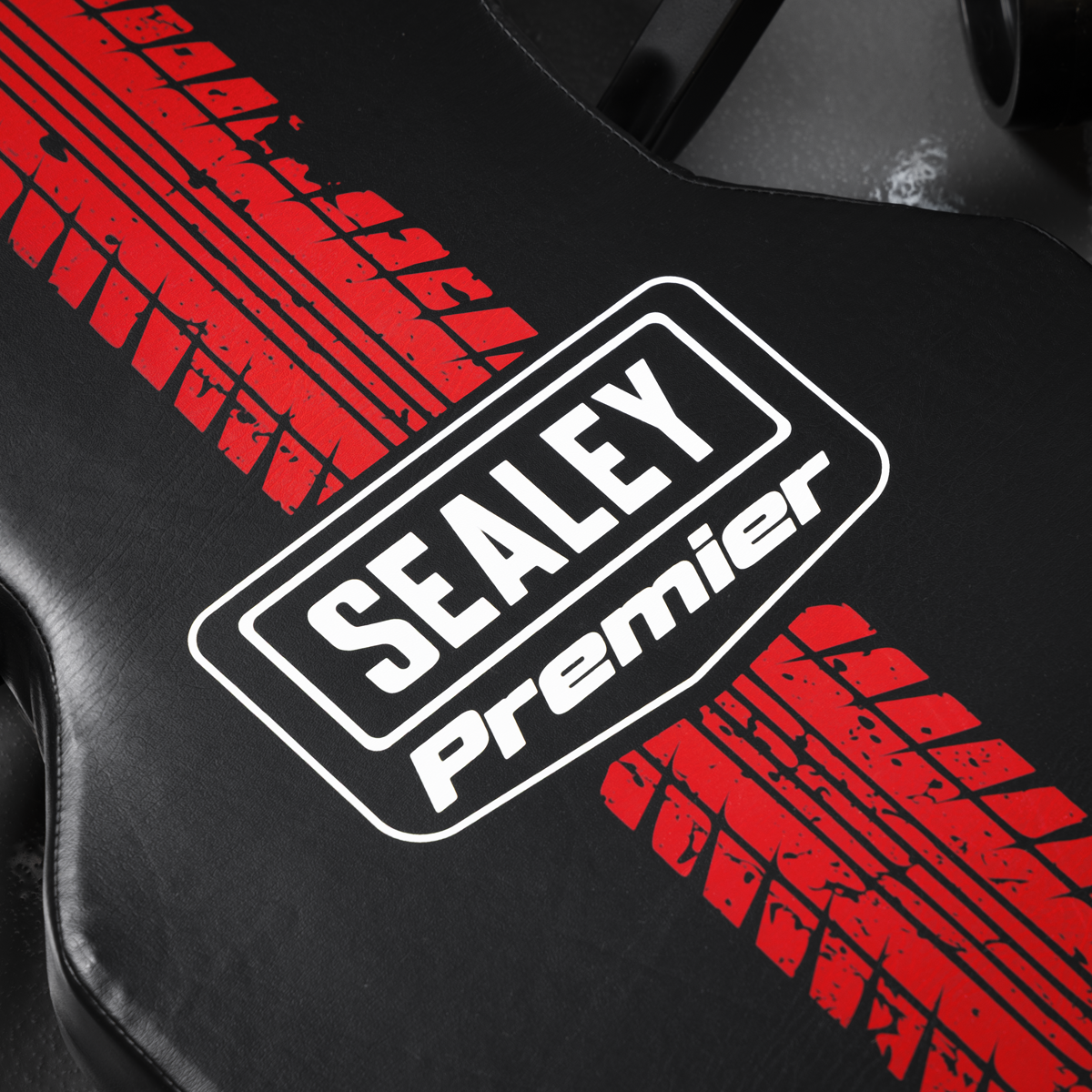 Premier SCR101P Steel Creeper with 6 Rough Ground 5" Wheels & Headrest