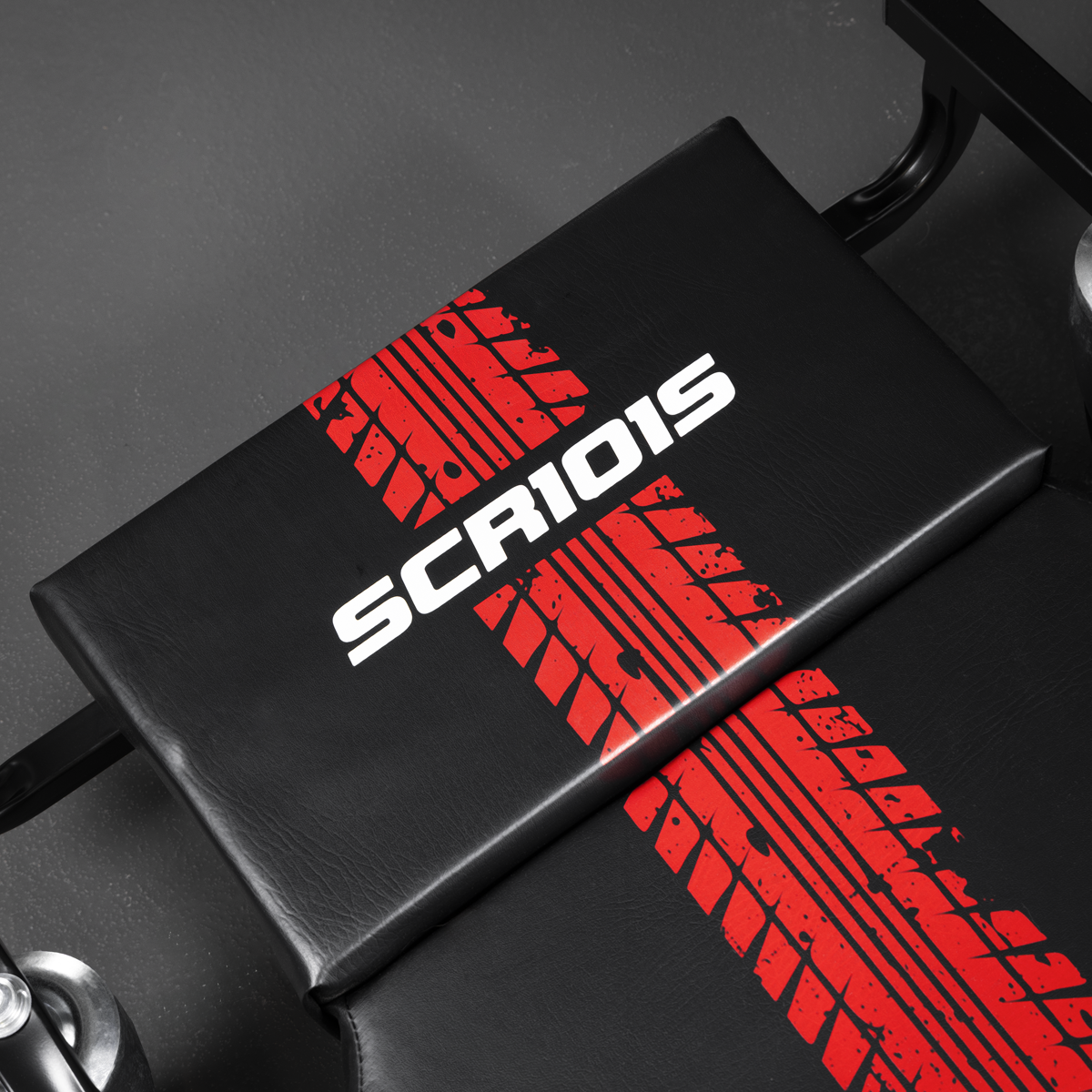 Premier SCR101S Steel Creeper with 4 Rough Ground 5" Wheels & Adjustable Back/Headrest