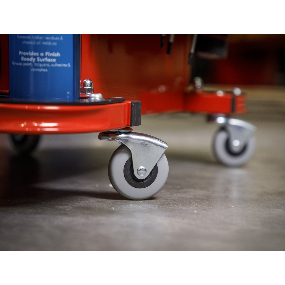 Sealey SCR18R Mechanic's Utility Seat & Toolbox - Red