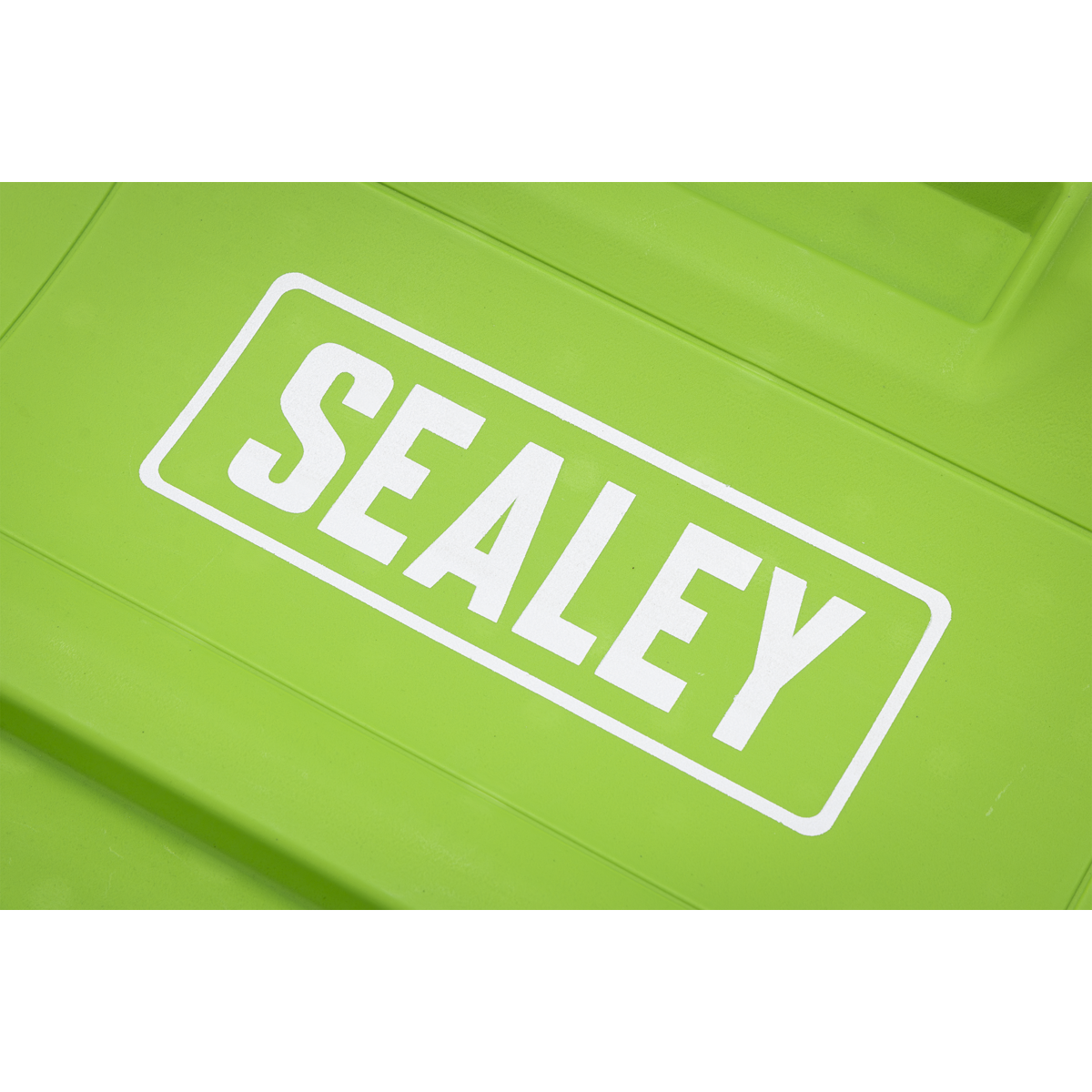 Sealey SCR80HV Composite Creeper with 6 Wheels - Hi-Vis Green