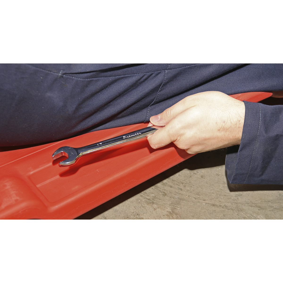Sealey SCR80 Composite Creeper with 6 Wheels