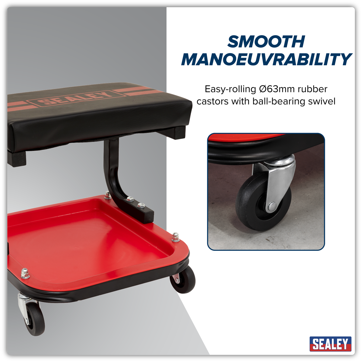 Sealey SCR9 Mechanic's Utility Seat
