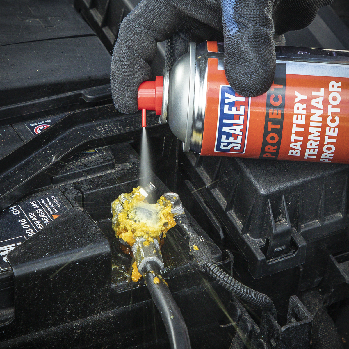 Sealey SCS015S Battery Terminal Protector 500ml