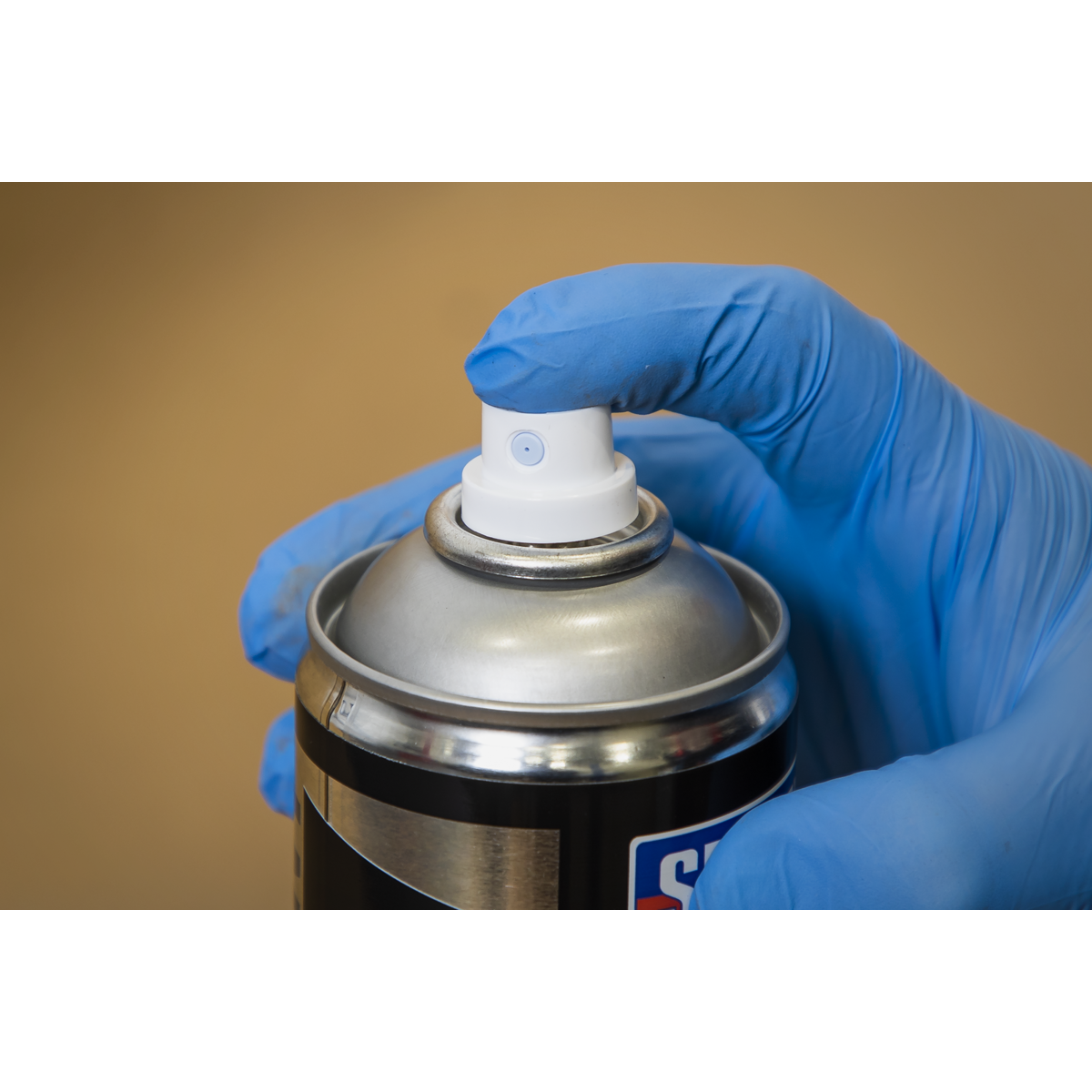 Sealey SCS026S Matt Paint 500ml - Black