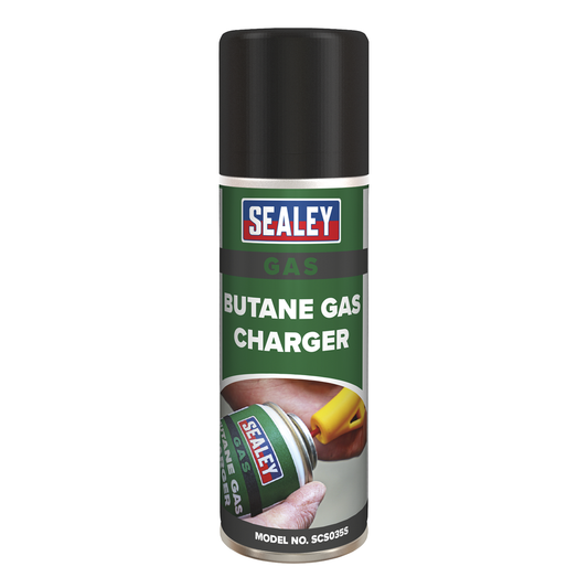 Sealey SCS035 Butane Gas Refill 200ml - Pack of 6