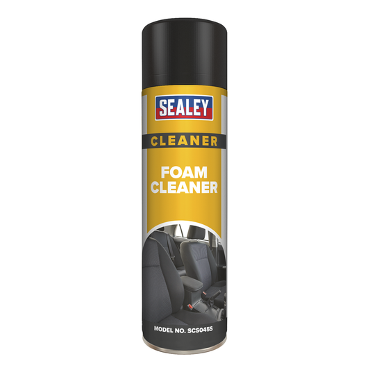 Sealey SCS045 Foam Cleaner Multipurpose 500ml Pack of 6