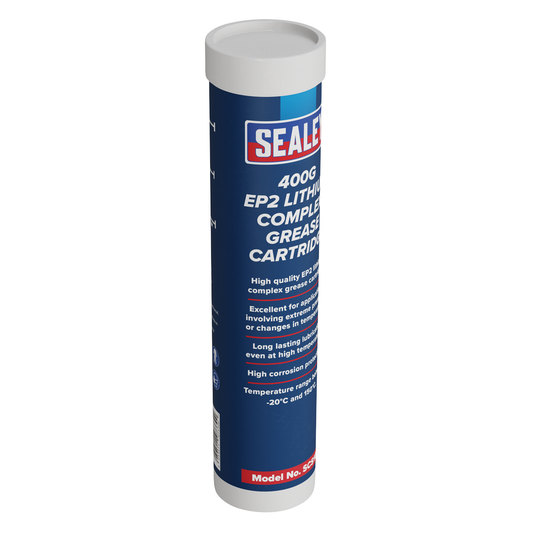 Sealey SCS106 EP2 Lithium Complex Grease Cartridge 400g