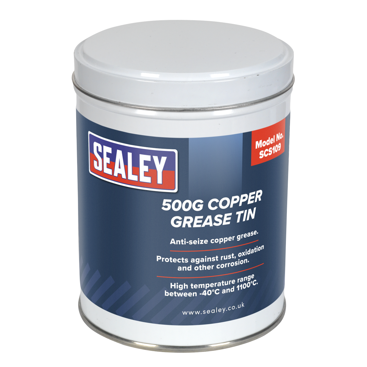 Sealey SCS109 Copper Grease Tin 500g