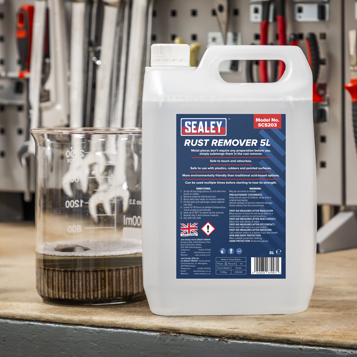 Sealey SCS203 Rust Remover 5L
