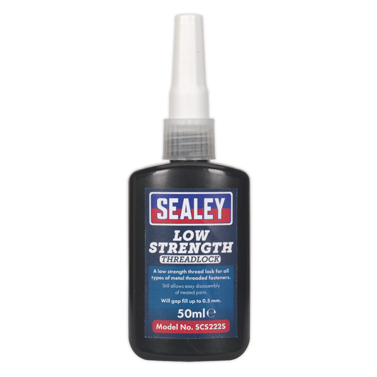 Sealey SCS222S Low Strength Thread Lock 50ml