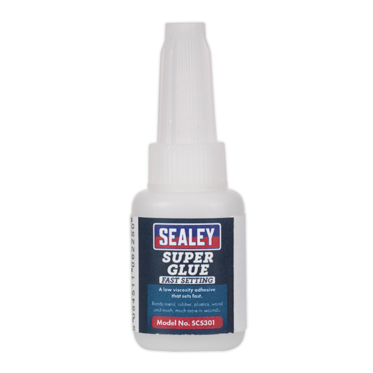 Sealey SCS301 Fast Setting Super Glue 5g