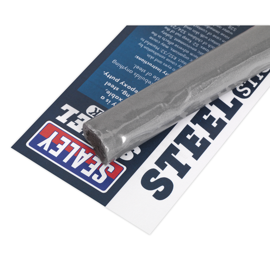 Sealey SCS390 Quick-Set Putty Metal Steel Stick 114g