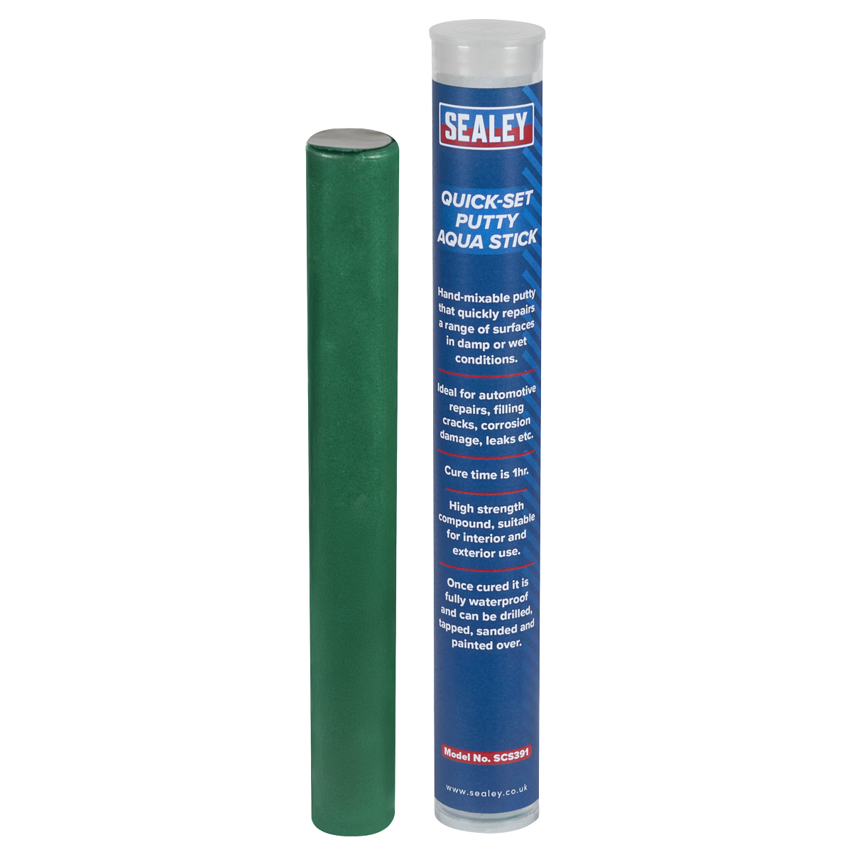 Sealey SCS391 Quick-Set Putty Aqua Stick
