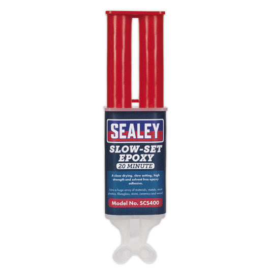 Sealey SCS400 Slow-Set 20 Minute Epoxy Adhesive 25ml